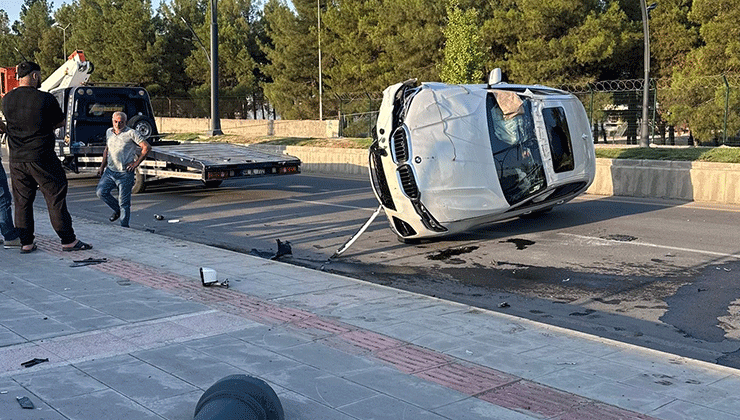 Batman'da trafik kazası sonucu 1 kişi yaralandı.