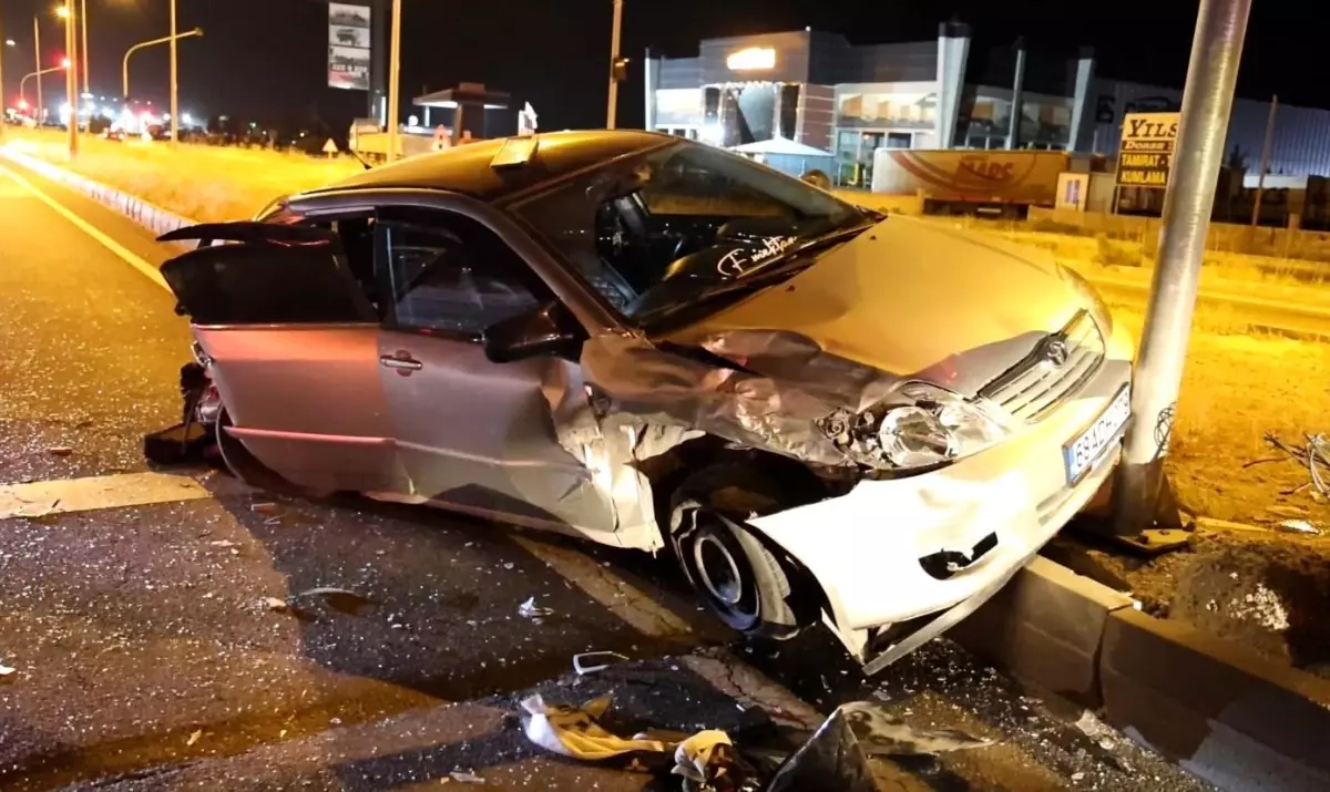 Aksaray'da bir trafik kazasında 1 kişi yaralandı.