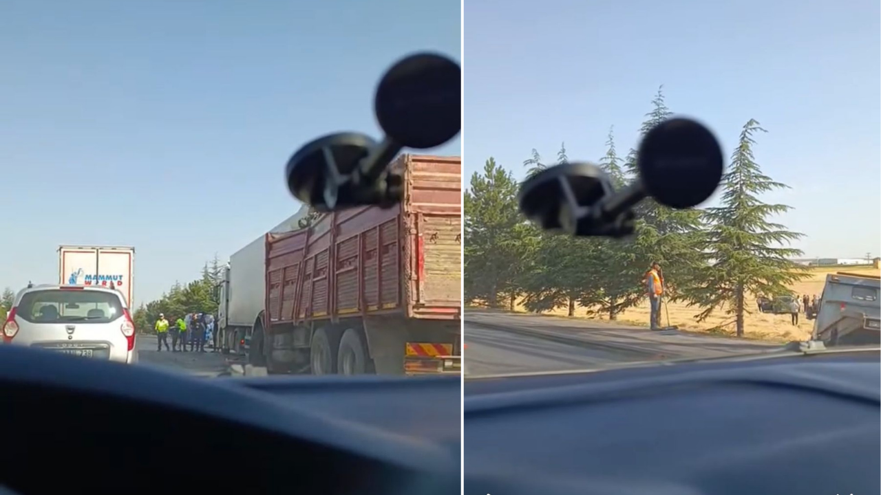 Eskişehir'de aynı anda meydana gelen iki kaza şaşkınlık yarattı!