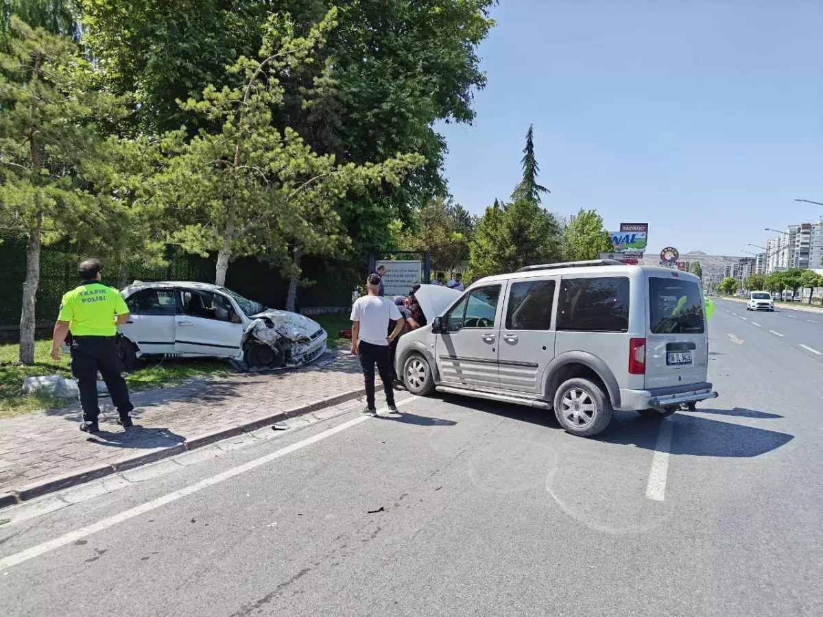 Kocasinan'da trafik kazasında 1 kişi yaralandı.
