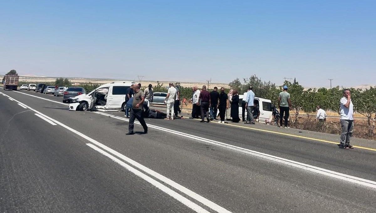 Şanlıurfa'da kaza: 1 ağır, 2 yaralı.