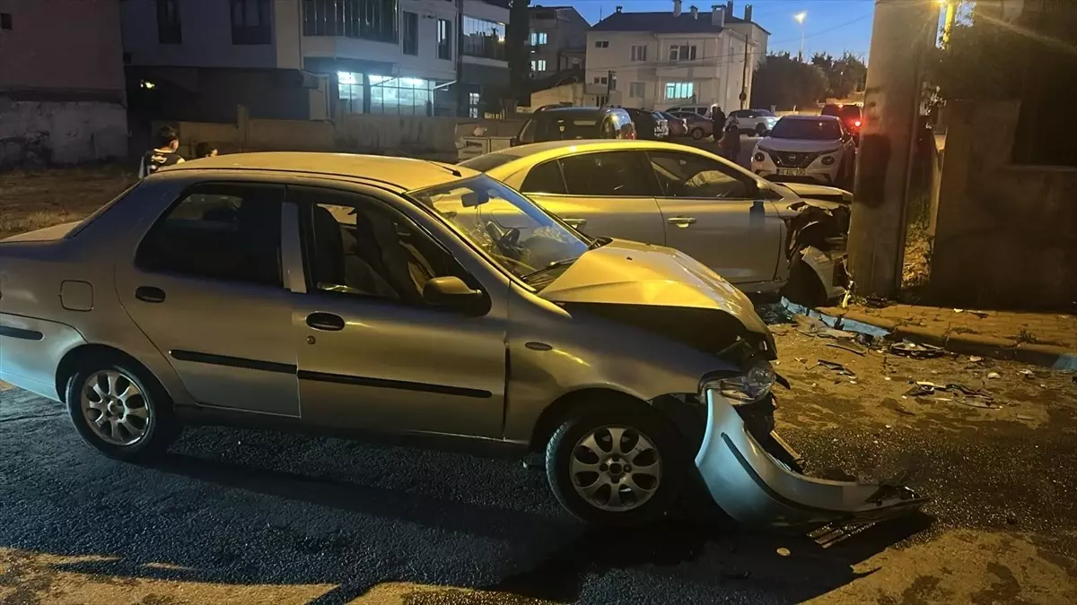 Sivas'ta kaza sonucu 6 kişi yaralandı.