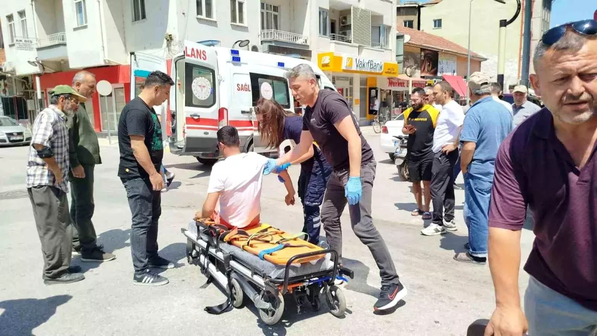 Osmancık'ta Trafik Kazasında 1 Kişi Yaralandı.