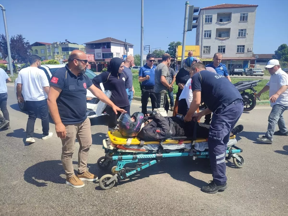 Trafik Kazası: 1 Kişi Yaralandı