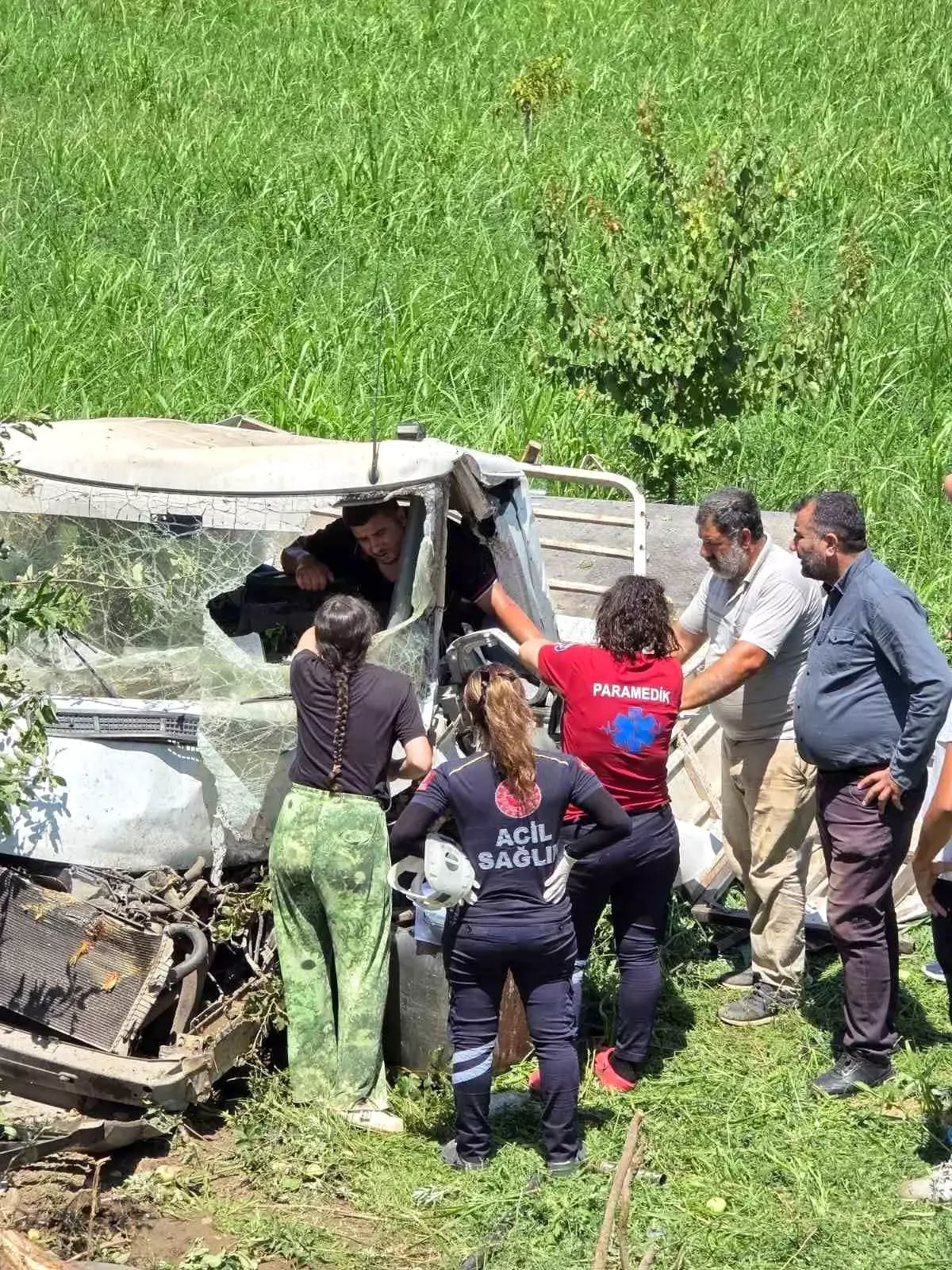 Iğdır'da Kaza: 1 Kişi Yaralandı.