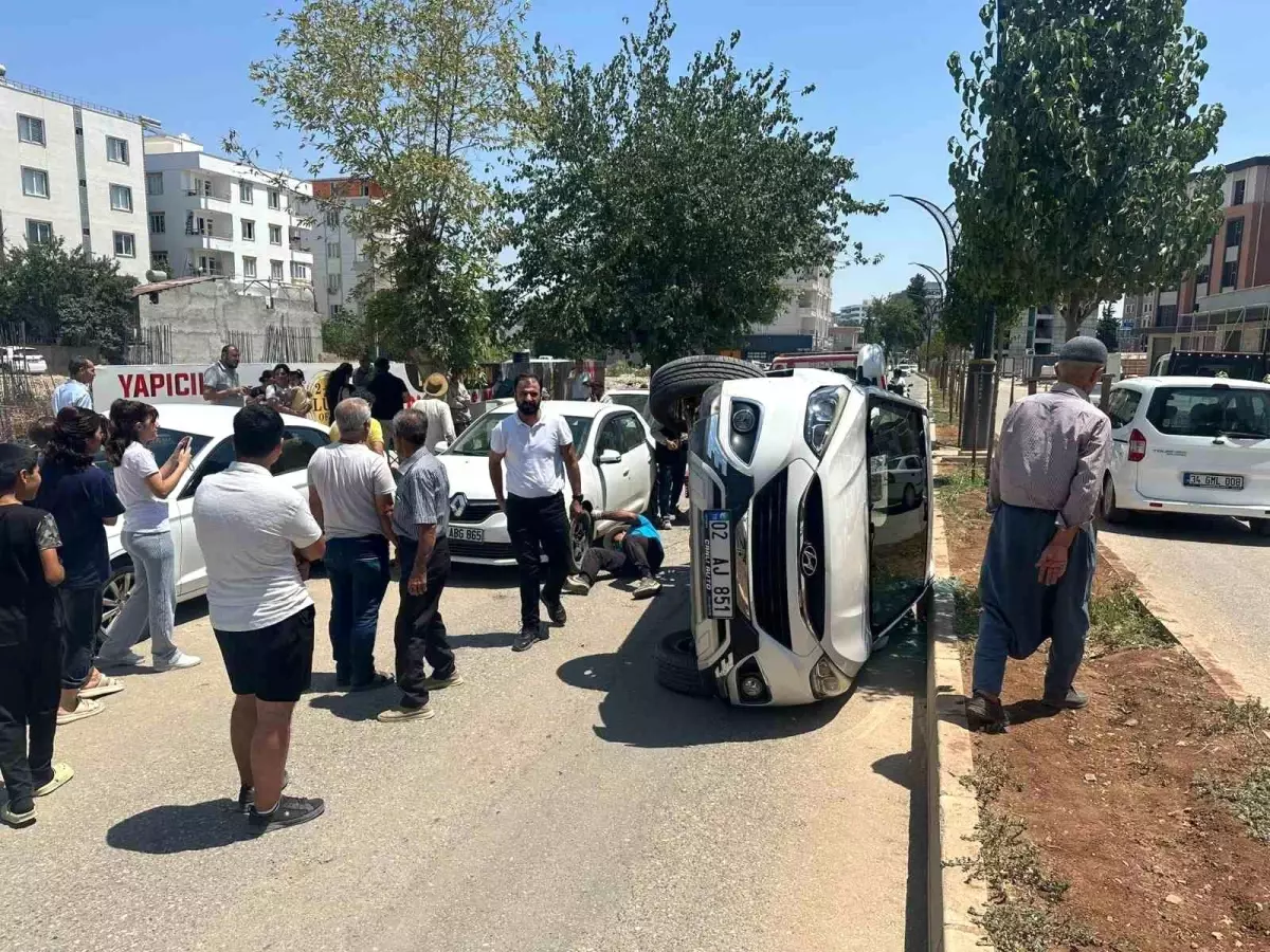 Adıyaman'da Kaza: 1 Kişi Yaralandı