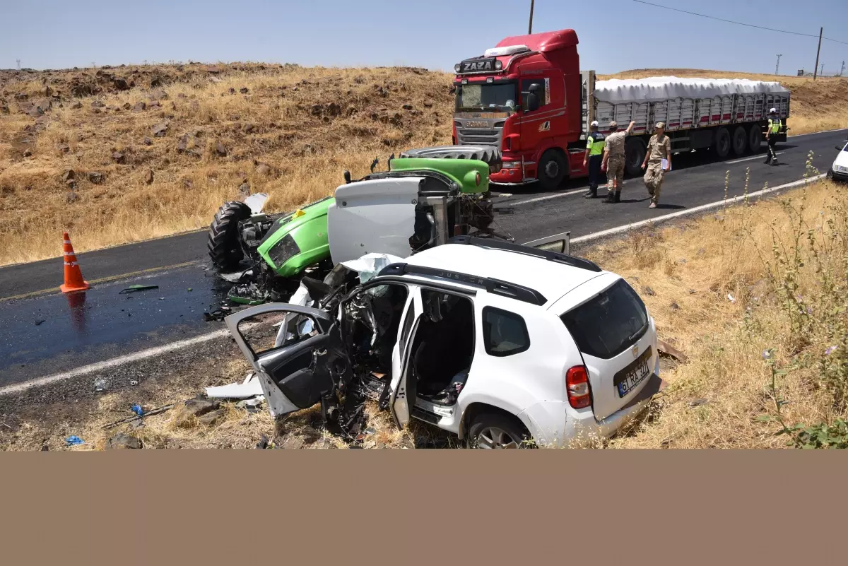 Diyarbakır Yolu'nda Trafik Kazası: 1 Kişi Hayatını Kaybetti, 2 Kişi Yaralandı