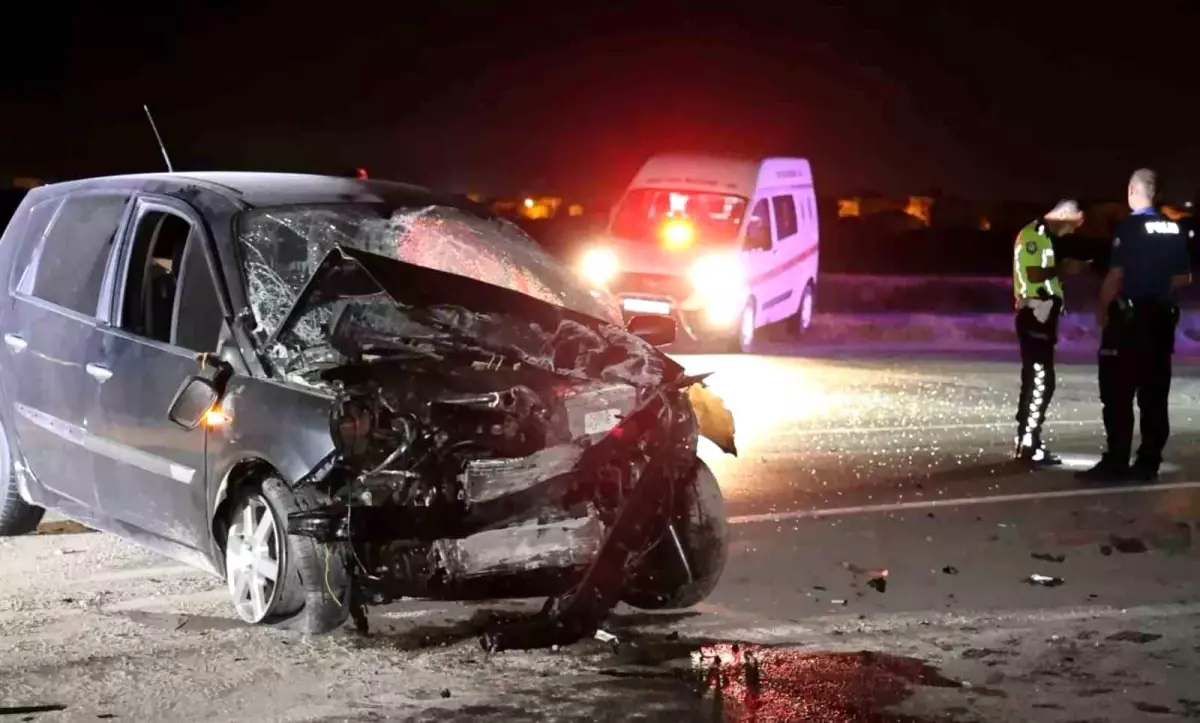 Aksaray'da Kaza Sonucu Şoför Öldü.