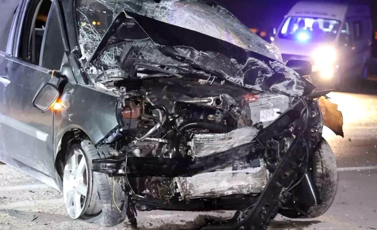 Aksaray'da Trafik Kazasında Sürücünün Durumu Kritik