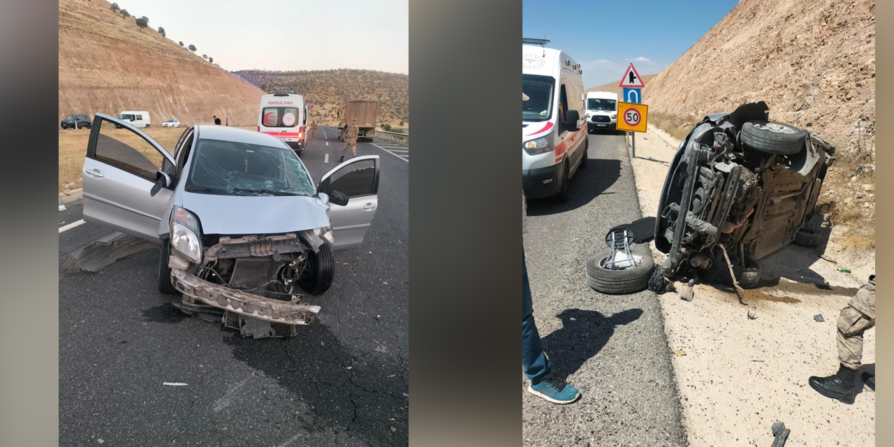 Diyarbakır'da 6 kişinin yaralandığı 2 farklı trafik kazası meydana geldi.