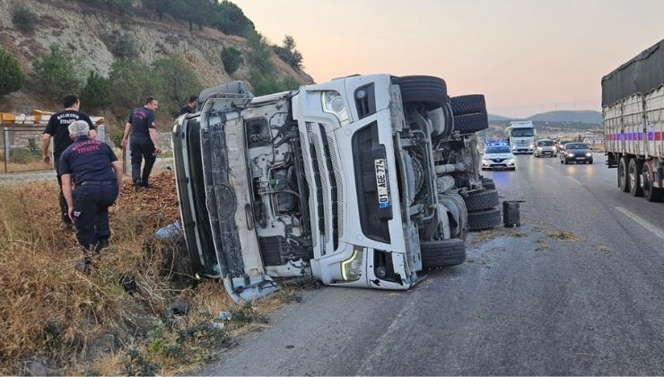 Susurluk-Balıkesir kara yolunda trafik kazası var.