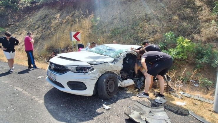 Tunceli'de kaza meydana geldi: 3 kişi yaralandı.