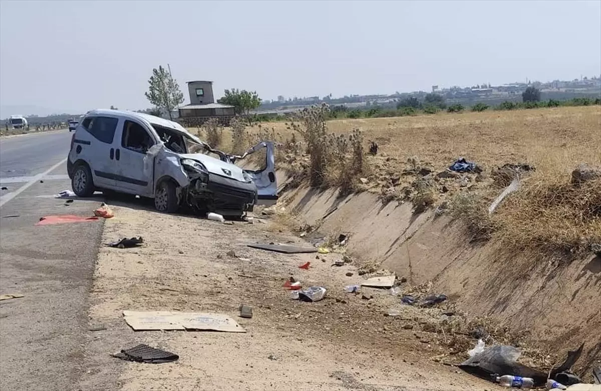 Gaziantep'te Trafik Kazasında Sürücü Hayatını Kaybetti.
