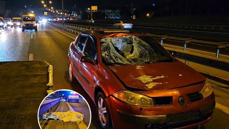 Gaziosmanpaşa'da yayaya çarpan araç, yayanın ölümüne sebep oldu.