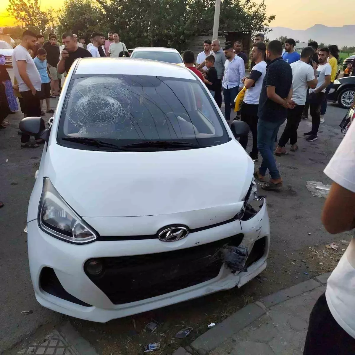 Mardin'de trafik kazasında 1 kişi yaralandı.