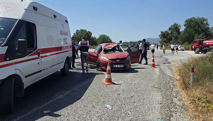 Muğla'da kaza: Bir kişi hayatını kaybetti, iki kişi yaralandı.