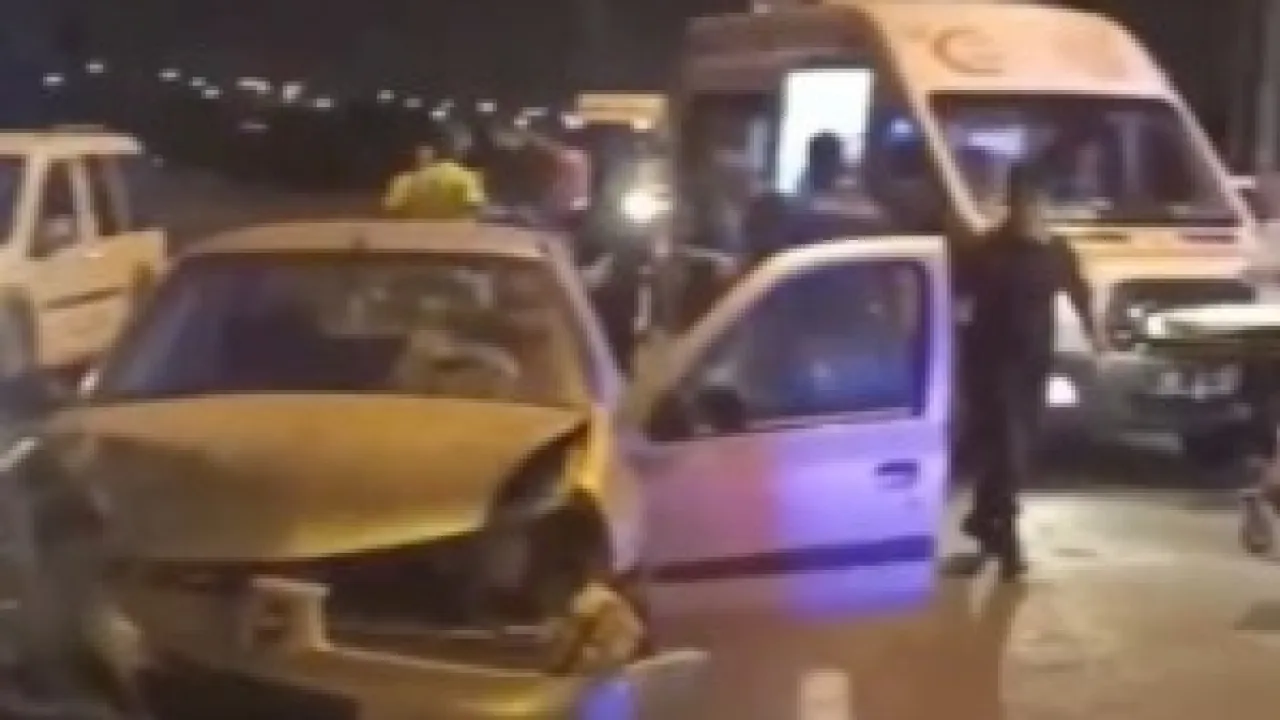 Trafik kazasında 7 kişi yaralı durumda