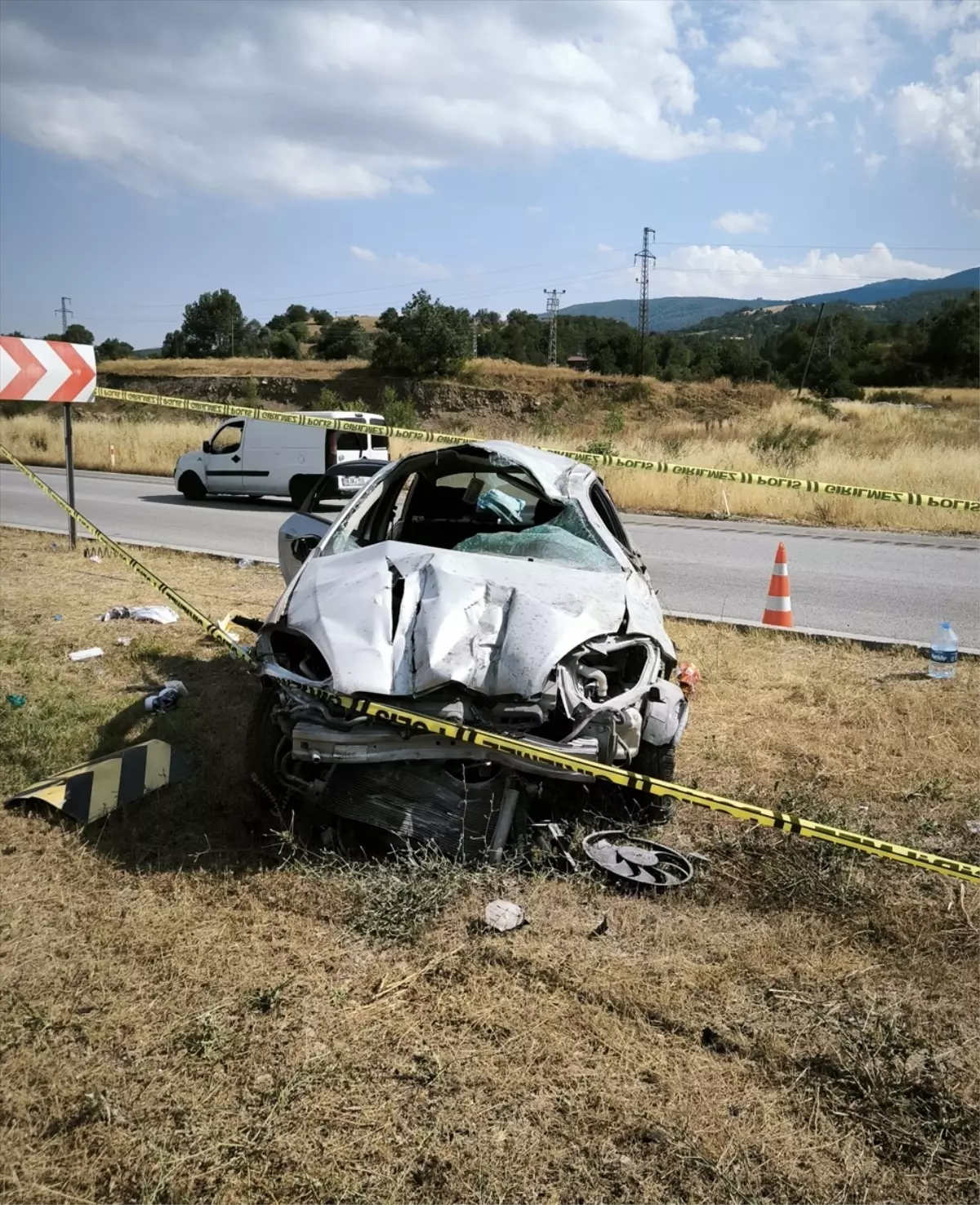 Amasya'da kaza: 1 çocuk vefat etti, 4 kişi yaralandı.