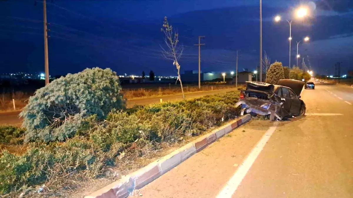 Karaman'da kaza sonucu 3 kişi yaralandı.