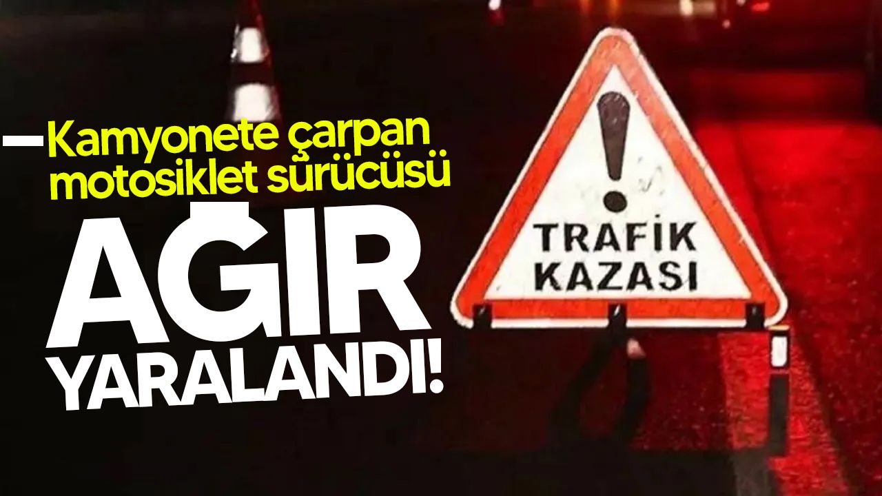 Çatalköy'de kaza meydana geldi!