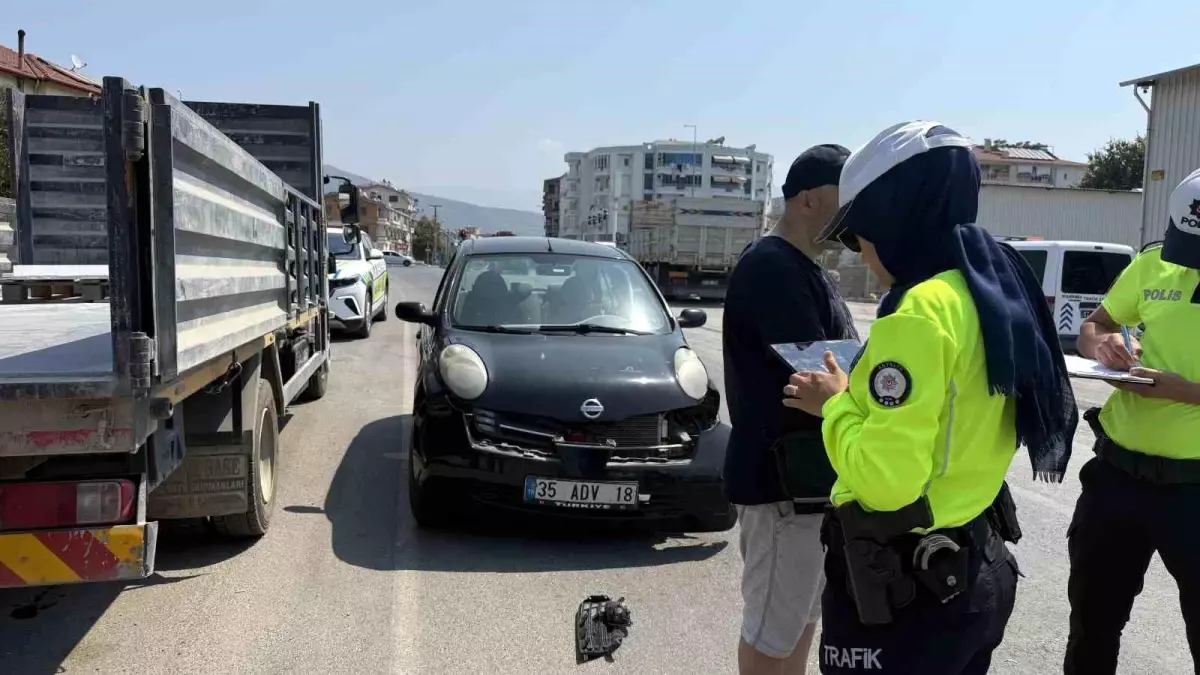Gazipaşa'da bir trafik kazasında 1 kişi yaralandı.