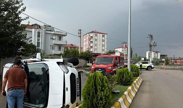 Iğdır'da Yalnızca Bir Araç Kazası: İtfaiye Hızlıca Olaya Müdahale Etti - Genel Olay.