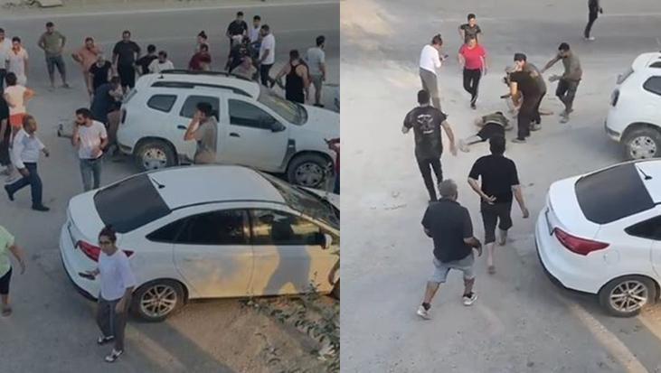 Kaza sonrası çıkan kavgayı ayırmak isteyenlere bıçaklı saldırı: Kamerada dehşet anları! 1 kişi öldü, 3 kişi yaralandı.