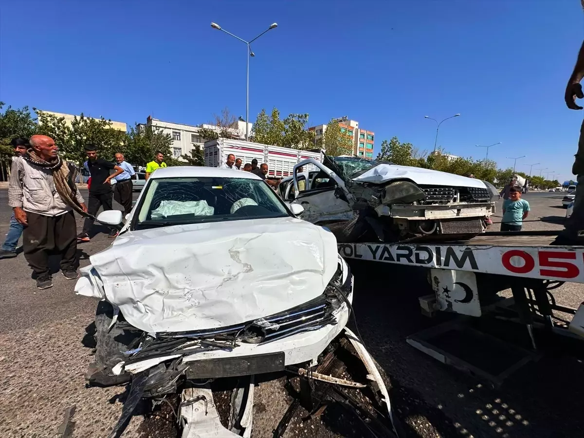Siverek'te kaza: 1 ölü, 4 yaralı