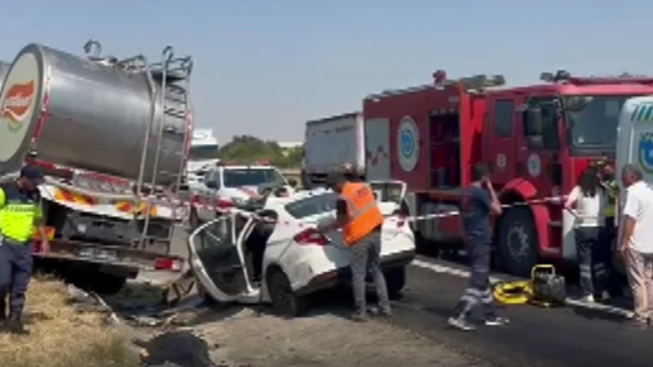 Tekirdağ'da büyük bir kaza: Dört kişi hayatını kaybetti.