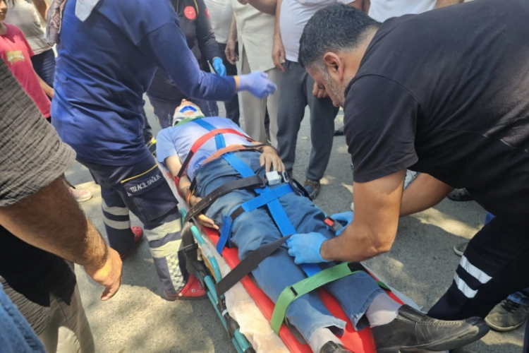 Bursa'da meydana gelen trafik kazası