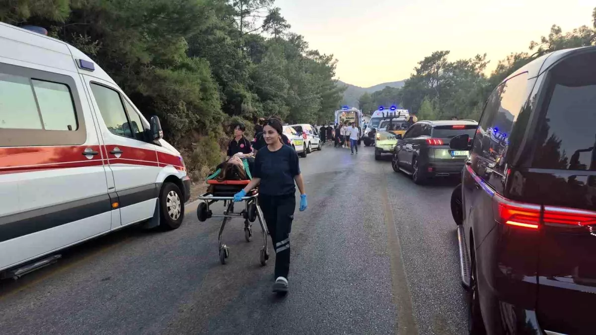 Bodrum'da Kaza: 4 Yaralı var.