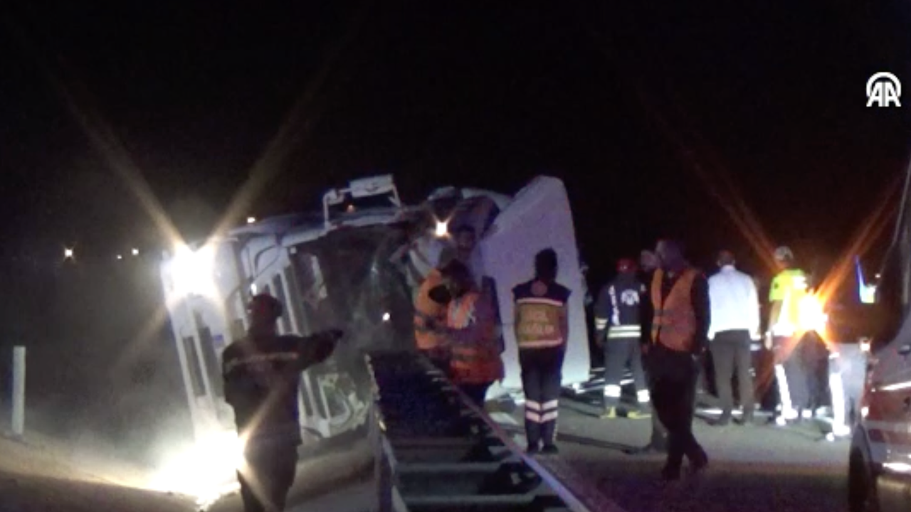 Konya-Ankara Yolunda Trafik Kazasında Sürücü Öldü