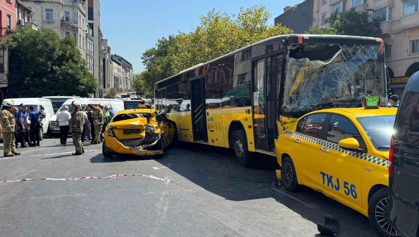 Tarlabaşı'ndaki kaza sonrası üzücü gelişme