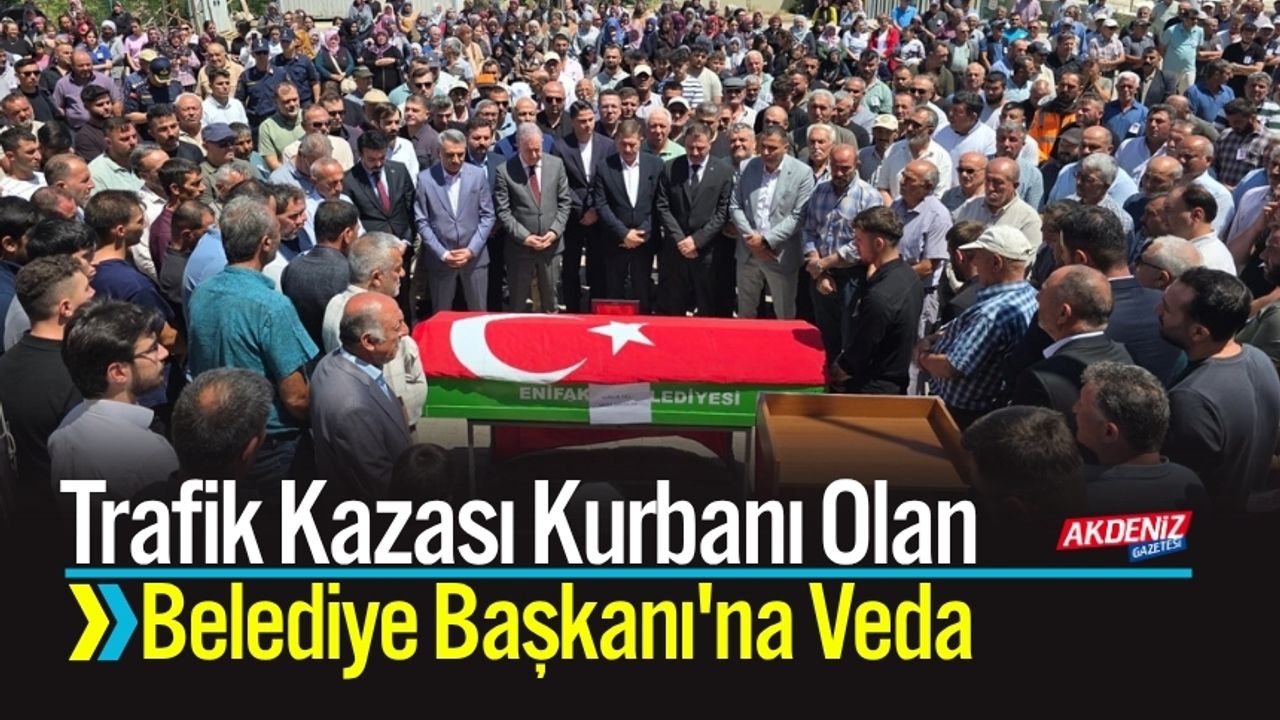 Belediye Başkanı'na trafik kazasında veda etme olayı.