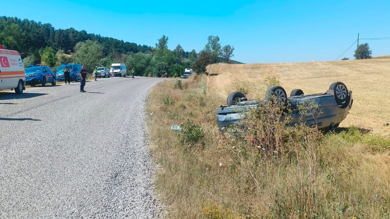 Kastamonu'da kaza: 3 kişi yaralandı.
