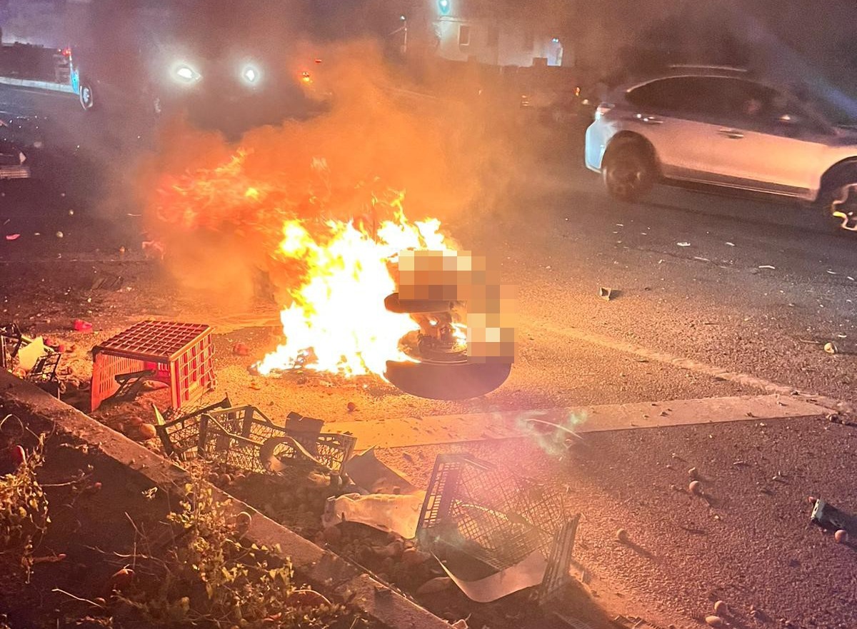Kazada sürücü, motorun alev alması sonucu yaşamını yitirdi – Güncel Haberler