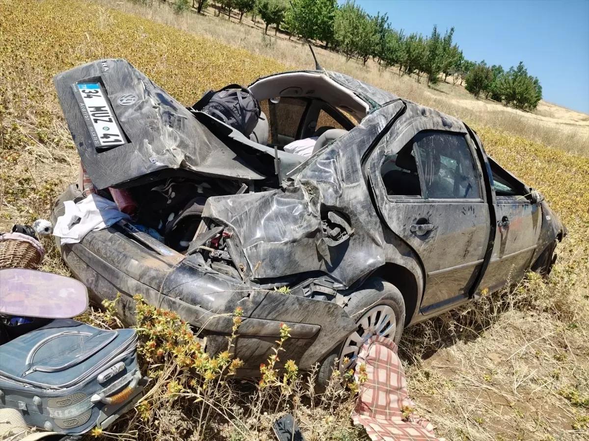 Konya'da Meydana Gelen Trafik Kazasında 3 Kişi Yaralandı.