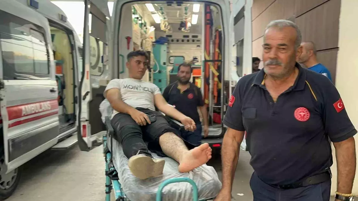 Adıyaman'da trafik kazası sonucu bir kişi yaralandı.