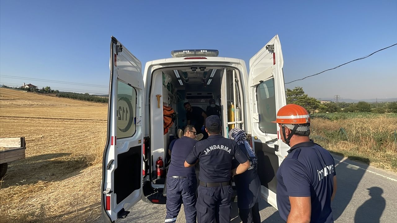 Bolu Tatlar köyünde trafik kazasında 1 ölü, 2 yaralı.