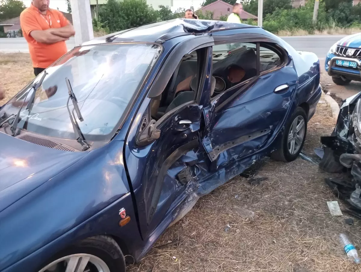Çarşamba günü trafik kazası sonucu 8 kişi yaralandı.