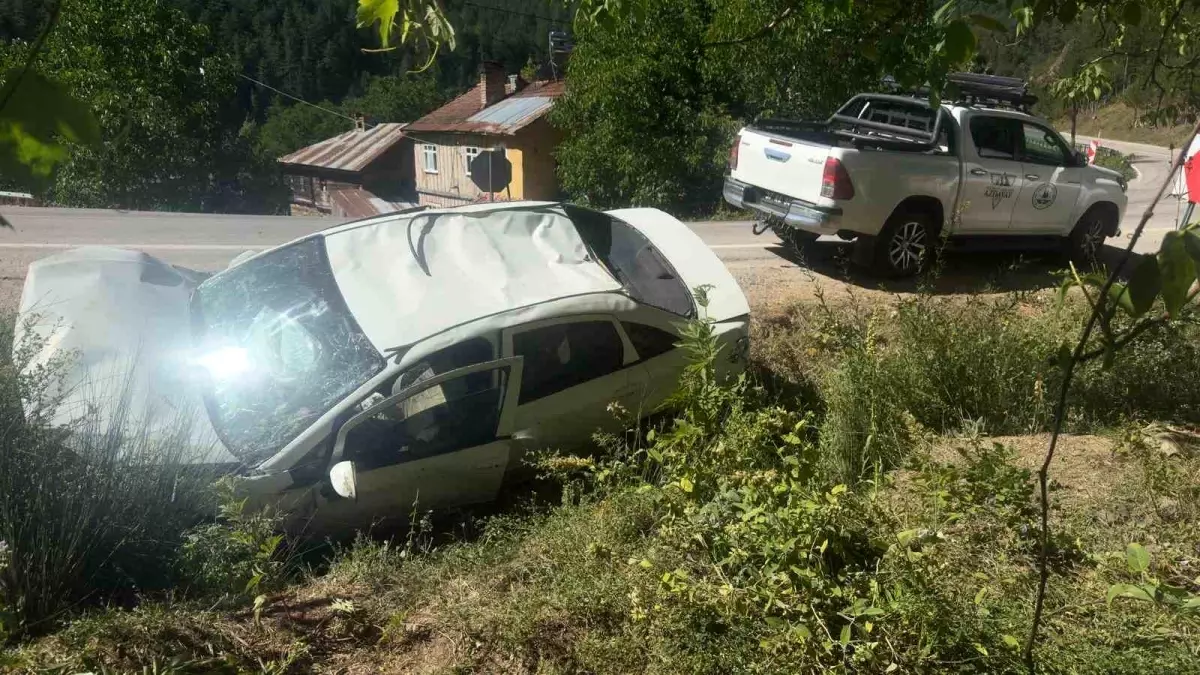 Kastamonu'da Trafik Kazasında Sürücü Öldü.