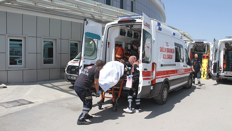 Konya'da kaza sonucu 4 kişi yaralandı.