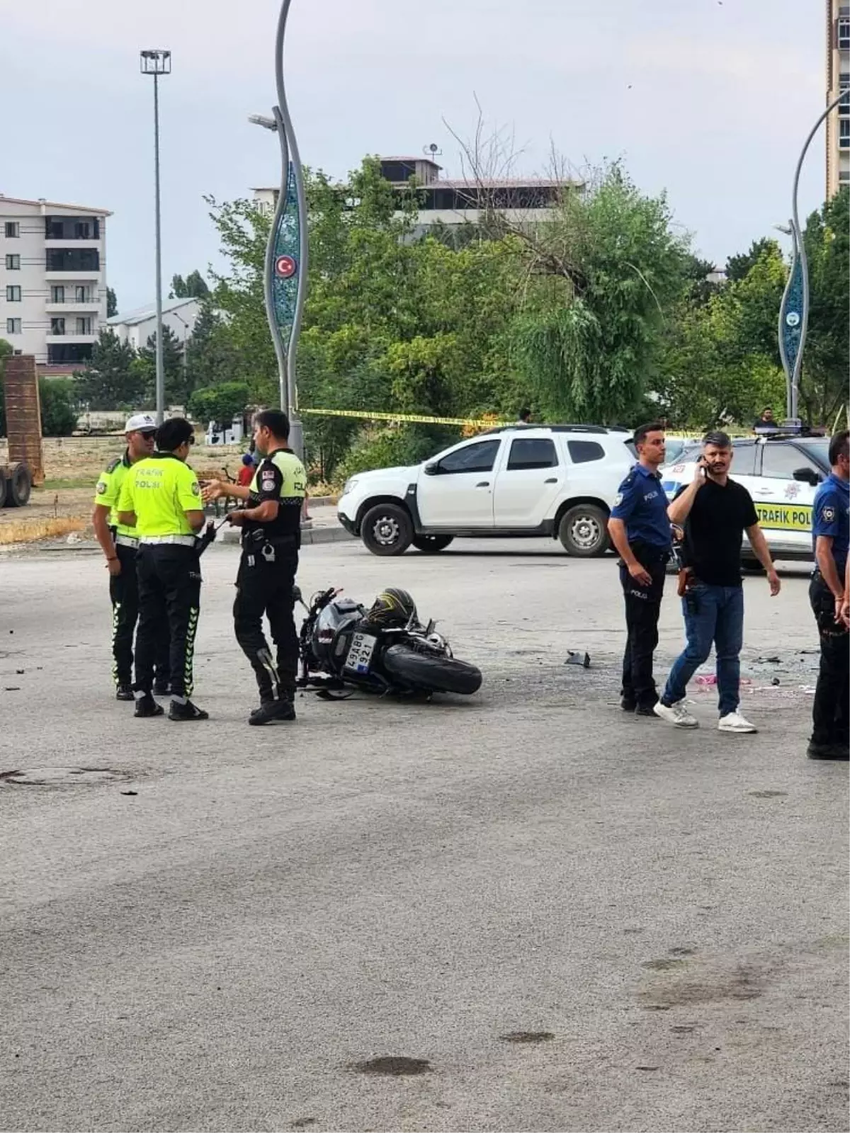 Muş'ta kaza: 2 kişi yaralandı.