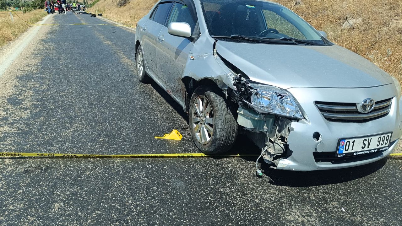 Afyon'da Motosiklet Sürücüsü Hayatını Kaybettiği Kazada Otomobil ile Çarpıştı