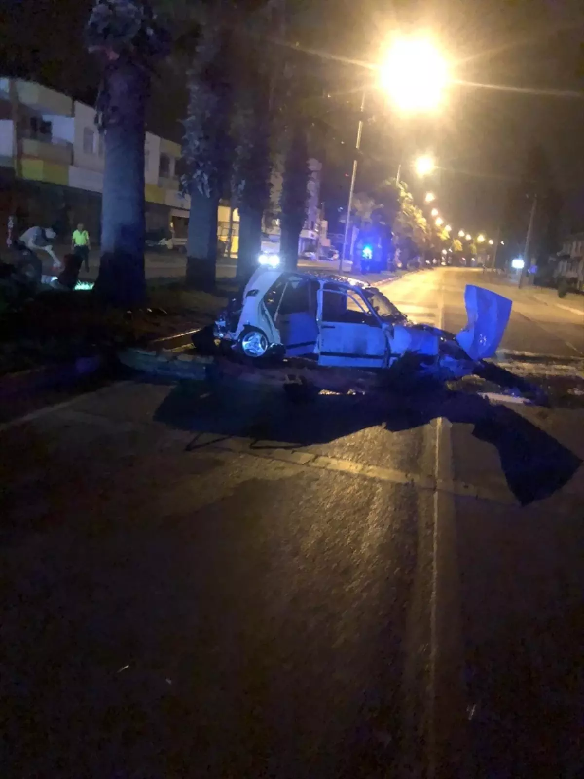 Kadirli'de Meydana Gelen İki Trafik Kazasında 4 Kişi Yaralandı.