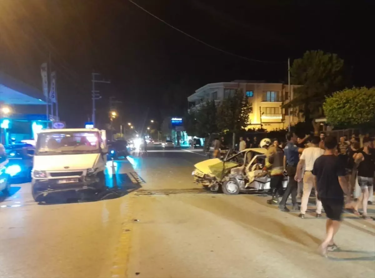 Samandağ'da Kaza Sonucu Bir Kişi Yaralandı