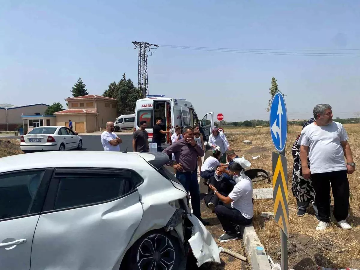 Tekirdağ'da Kaza: Yaralı Sayısı 6