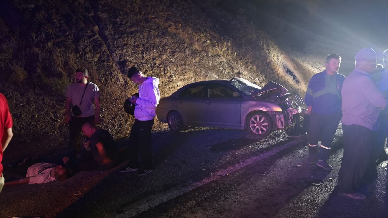 Trafik Kazası Yangınında Meydana Gelen Olay