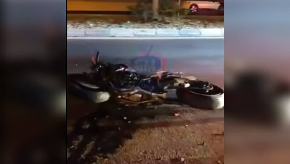 Lefkoşa'da kaza: Motosiklet sürücüsü ağır yaralandı, araç sürücüsü kaçtı!