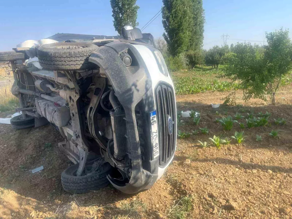 Malatya'da Trafik Kazasında 1 Kişi Yaralandı.